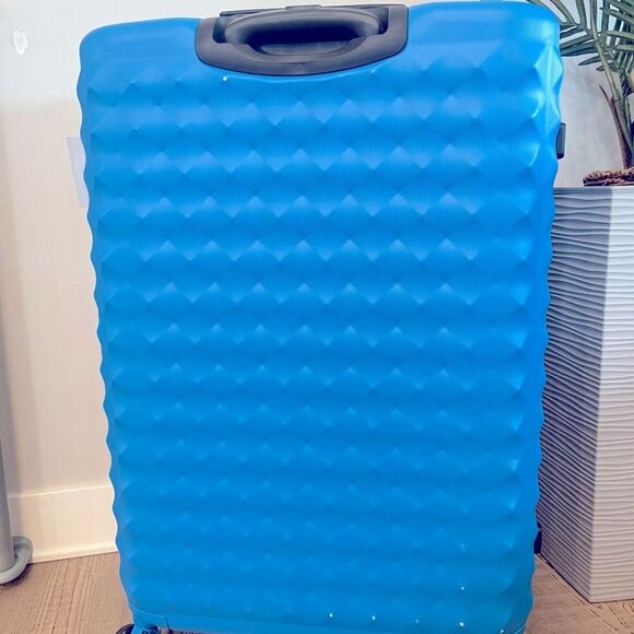 JESSICA SIMPSON HARDSIDE ROLLER LUGGAGE Vibrance suitcase  24” - Picture 7 of 11